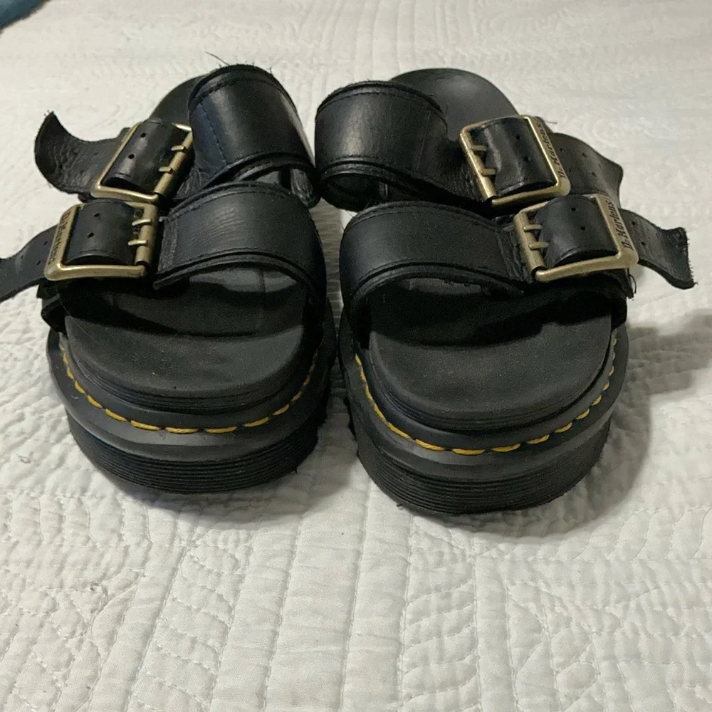 Dr. Martens Myles ll black Unisex sandals size 10 men’s 11 women’s